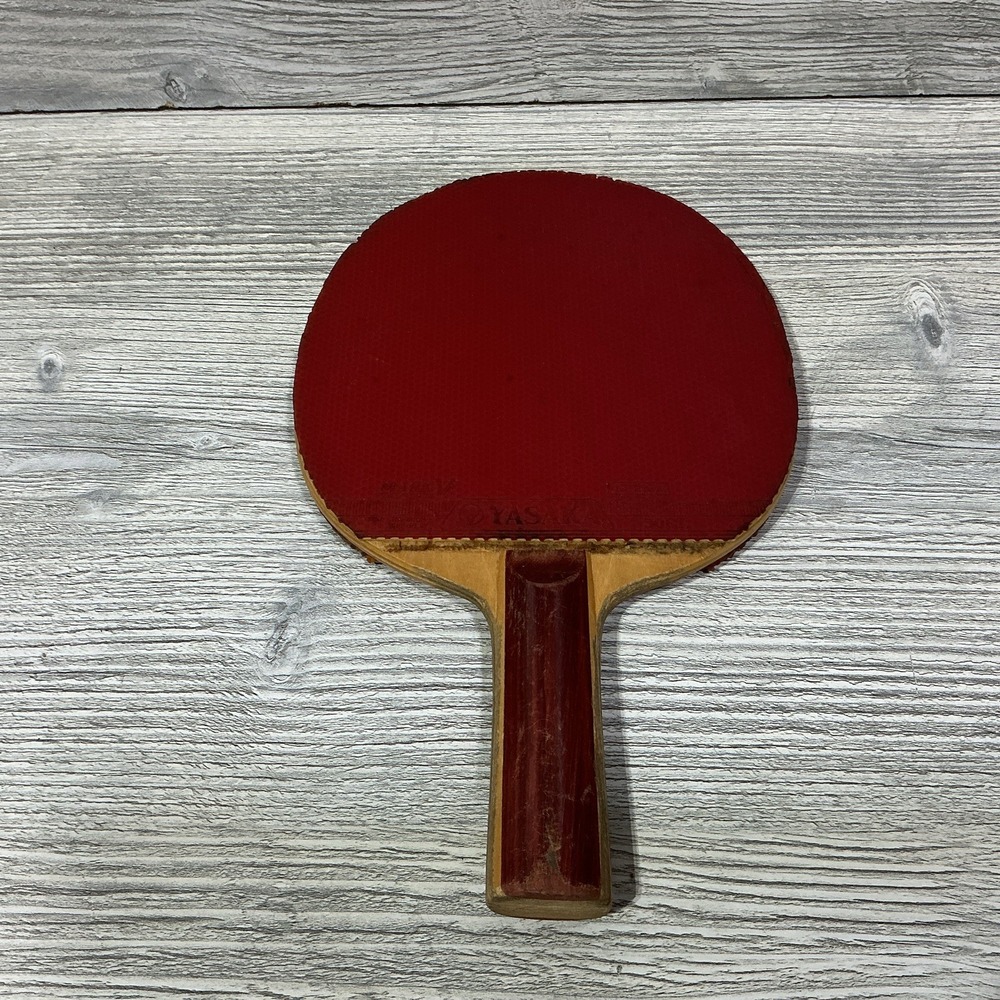 Vintage Banda Made in Sweden Table Tennis Paddle ST Yasaka Mark V Soft Rubber